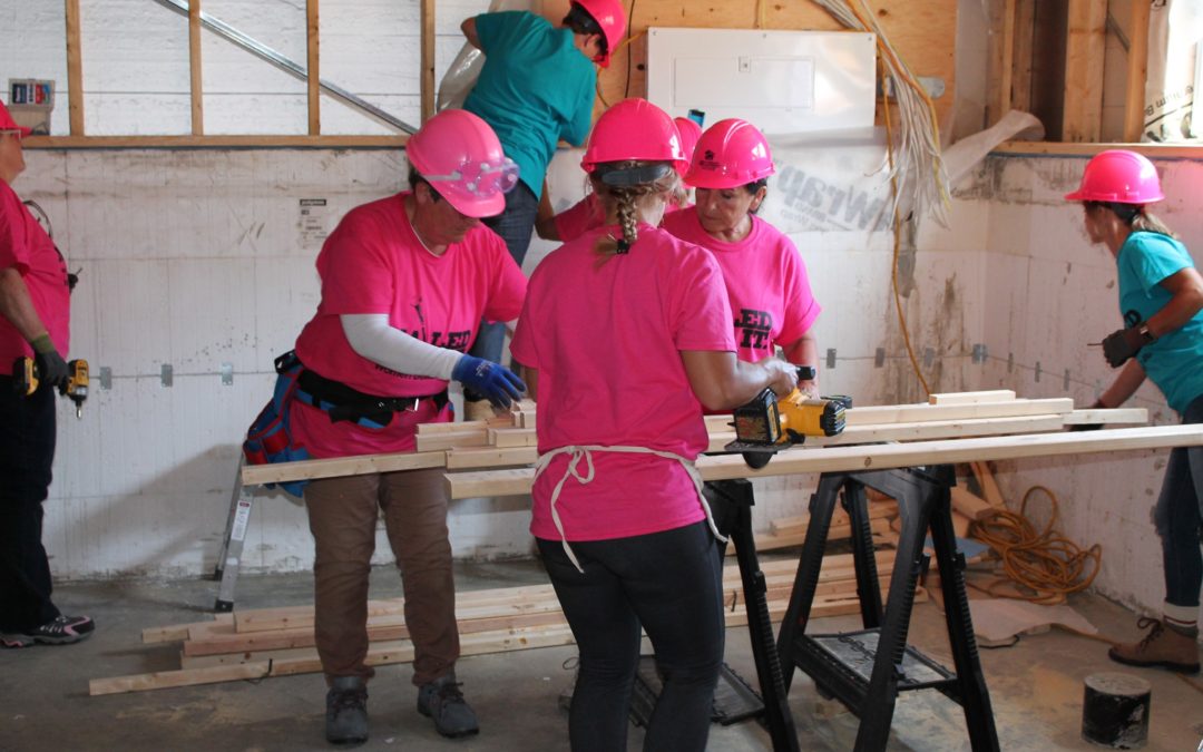 Women Build is off and running!!!